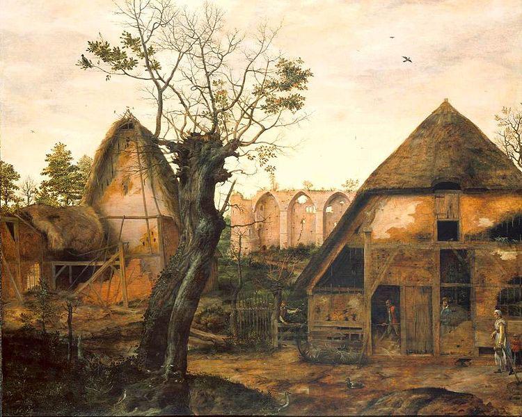 Cornelis van Dalem Landscape with Farm